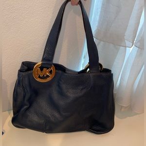 Navy Blue Michael Kors Bag